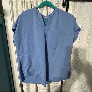 Fabletics Women's Blue 3 pc. scrub set